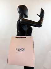 FENDI LOGO MEDIUM SHOPPING TOTE IN PINK