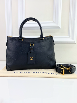 LOUIS VUITTON TRIANON EMPREINTE GIANT PM IN BLACK