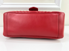 GUCCI MARMONT GG TOP HANDLE BAG IN RED