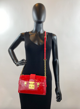 LOUIS VUITTON TRUNK VERNIS CHERRY RED