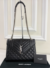 YSL ENVELOPE MEDIUM SATCHEL BAG