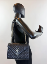 YSL ENVELOPE MEDIUM SATCHEL BAG