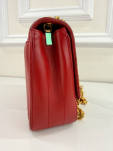 YSL VICKY VERTICAL QUILTED LAMBSKIN