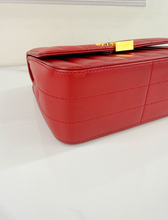 YSL VICKY VERTICAL QUILTED LAMBSKIN