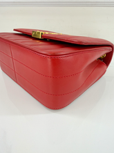 YSL VICKY VERTICAL QUILTED LAMBSKIN
