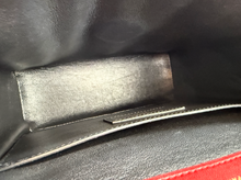 YSL VICKY VERTICAL QUILTED LAMBSKIN
