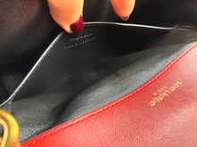 YSL VICKY VERTICAL QUILTED LAMBSKIN