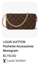 LOUIS VUITTON POCHETTE ACCESSOIRES (NEW MODEL)