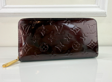 LOUIS VUITTON WALLET ZIPPY VERNIS AMARANTE