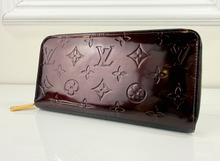 LOUIS VUITTON WALLET ZIPPY VERNIS AMARANTE