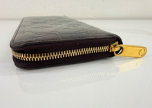 LOUIS VUITTON WALLET ZIPPY VERNIS AMARANTE