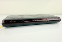 LOUIS VUITTON WALLET ZIPPY VERNIS AMARANTE