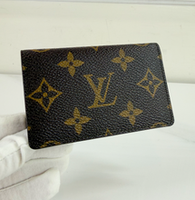 LOUIS VUITTON CARD HOLDER POCKET ORGANIZER MONOGRAM