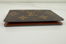 LOUIS VUITTON CARD HOLDER POCKET ORGANIZER MONOGRAM