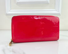 LOUIS VUITTON WALLET ZIPPY VERNIS HOT PINK