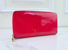 LOUIS VUITTON WALLET ZIPPY VERNIS HOT PINK