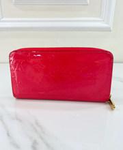 LOUIS VUITTON WALLET ZIPPY VERNIS HOT PINK