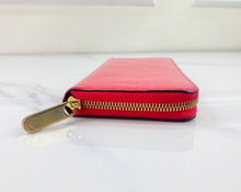 LOUIS VUITTON WALLET ZIPPY VERNIS HOT PINK