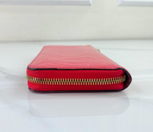 LOUIS VUITTON WALLET ZIPPY VERNIS HOT PINK