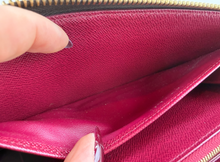 LOUIS VUITTON WALLET ZIPPY MONOGRAM FUCHSIA