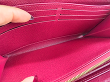LOUIS VUITTON WALLET ZIPPY MONOGRAM FUCHSIA