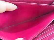 LOUIS VUITTON WALLET ZIPPY MONOGRAM FUCHSIA
