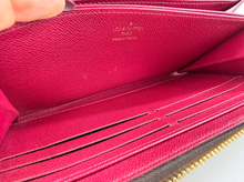 LOUIS VUITTON WALLET ZIPPY MONOGRAM FUCHSIA