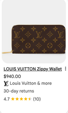 LOUIS VUITTON WALLET ZIPPY MONOGRAM FUCHSIA