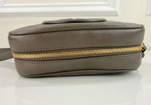 GUCCI DIAGONAL STITCHED BLONDIE IN KHAKI BROWN