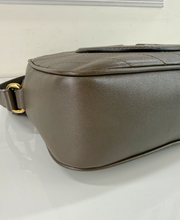 GUCCI DIAGONAL STITCHED BLONDIE IN KHAKI BROWN
