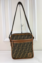 FENDI FF ZUCCA CROSSBODY BAG
