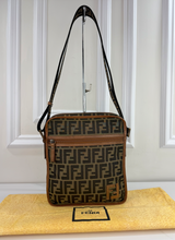 FENDI FF ZUCCA CROSSBODY BAG