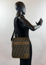FENDI FF ZUCCA CROSSBODY BAG