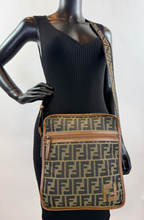 FENDI FF ZUCCA CROSSBODY BAG