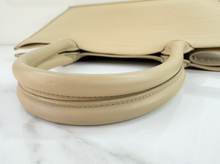DIOR BOOK TOTE EMBOSSED LEATHER IN NEUTRAL
