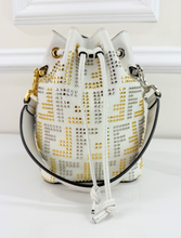 FENDI MINI STUDDED BUCKET BAG LIMITED EDITION