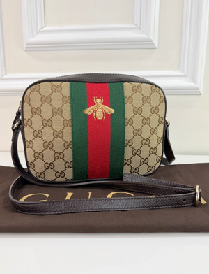 GUCCI GG WEBBY BEE CROSSBODY