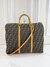 FENDI VINTAGE ZIP TRAVEL TOTE
