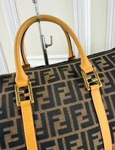 FENDI VINTAGE ZIP TRAVEL TOTE