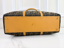FENDI VINTAGE ZIP TRAVEL TOTE