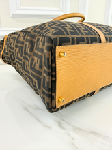 FENDI VINTAGE ZIP TRAVEL TOTE