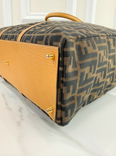 FENDI VINTAGE ZIP TRAVEL TOTE
