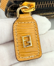 FENDI VINTAGE ZIP TRAVEL TOTE