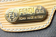 FENDI VINTAGE ZIP TRAVEL TOTE