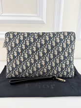DIOR OBLIQUE WRISTLET CLUTCH