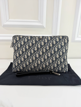 DIOR OBLIQUE WRISTLET CLUTCH