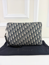 DIOR OBLIQUE WRISTLET CLUTCH