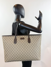 GUCCI GG SUPREME XL JOY TOTE NEW MODEL