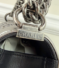 CHANEL BOY FLAP EMBROIDERED STUDDED JERSEY MEDIUM LIMITED EDITION