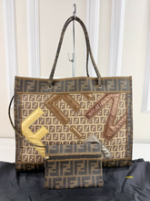 FENDI ZUCCA SHOPPING TOTE MEDIUM